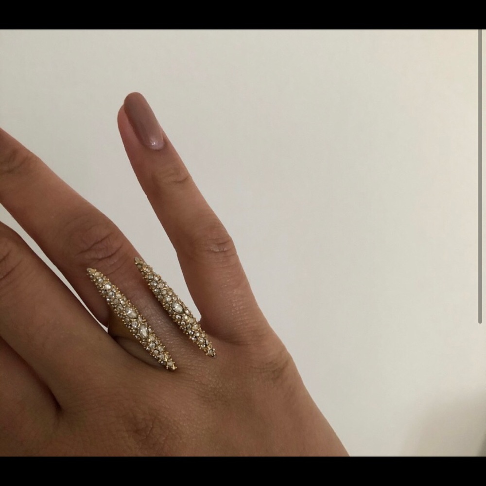 Alexis Bittar Crystal Ring Size 7